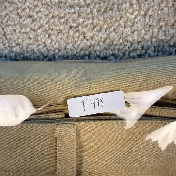 And Now This Womens Pants Size XS Tan Camel Wide Leg High Rise Stretch NWT F498 - Picture 13 of 13